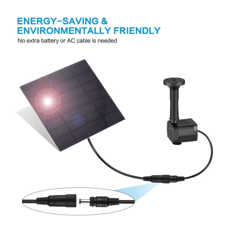 高品質新型太陽能無刷水泵，7V 1.12W