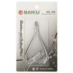 Baku BK-108高品質不鏽鋼直嘴迷你微型精密鉗線剪鉗，BK-108