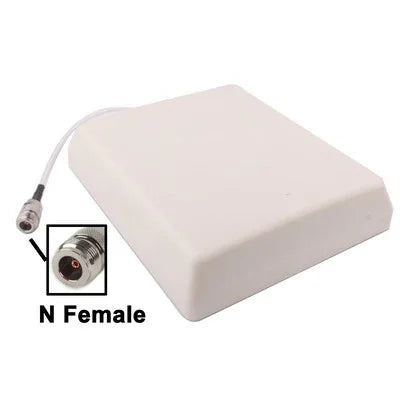 800~960/1710~2500MHZ 8dBi 壁掛式面板天線，N 母頭接頭