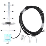 824-960MHZ GSM Yagi 天線 12 dBi N 公頭接頭，電纜長度：15米，824-960MHZ，N 公頭接頭