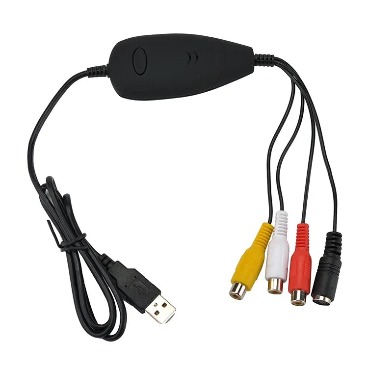 Ezcap USB 2.0 視訊擷取，支援 MPEG 2 錄影格式，電視系統：PAL / NTSC