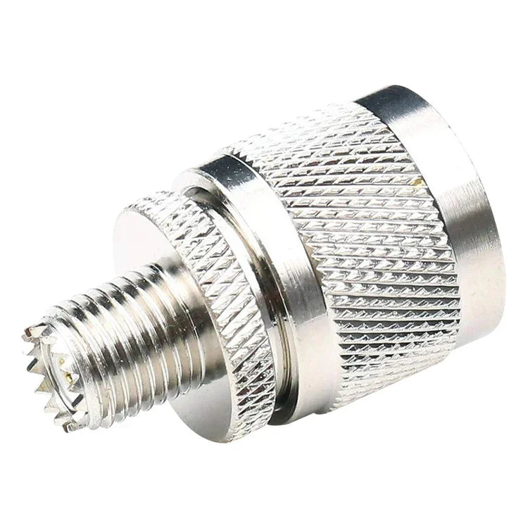 UHF 公頭轉迷你 UHF 母頭 RF 同軸轉接器，UHF 公頭轉迷你 UHF 母頭