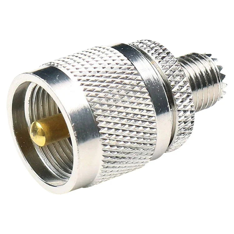 UHF 公頭轉迷你 UHF 母頭 RF 同軸轉接器，UHF 公頭轉迷你 UHF 母頭