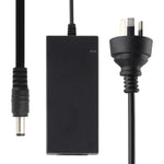 美國插頭 12V 5A / 16 路 DVR 交流電源適配器，輸出端子：5.5 x 2.5mm，英國插頭 12V 5A，美國插頭 12V 5A，歐洲插頭 12V 5A，澳洲插頭 12V 5A