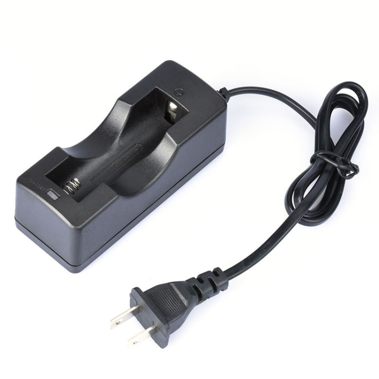 18650電池充電器，輸出：4.2V/650mA，美國插頭，650mA含線