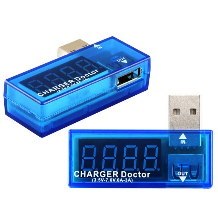 USB電壓充電檢測器/電流測試器，適用手機/平板，USB電壓-KW-201