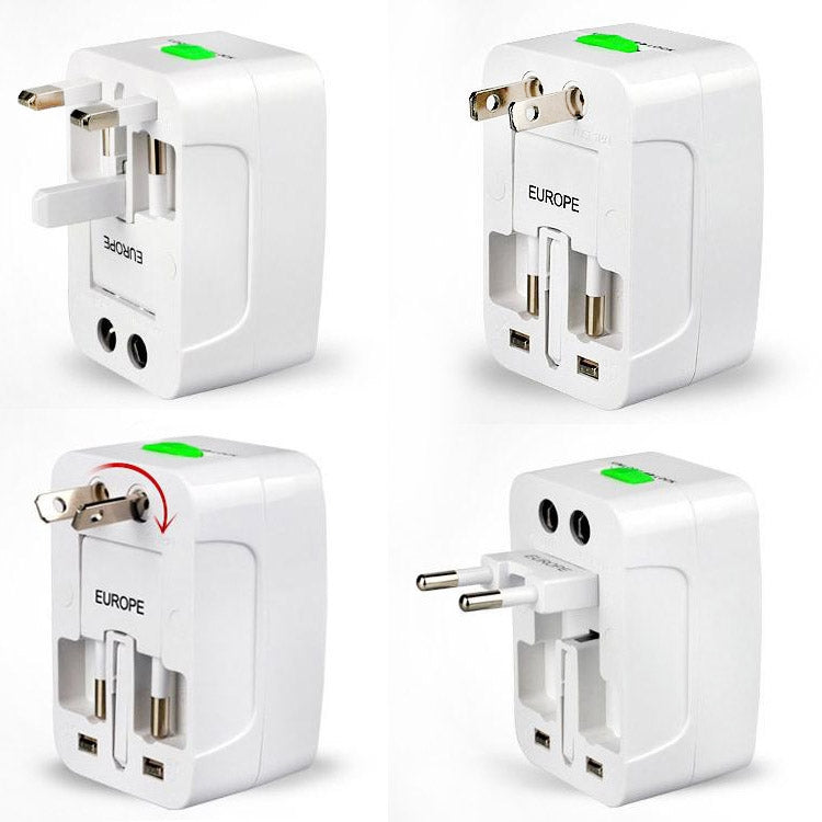 插頭轉接器，萬用歐盟美國英國澳洲旅行交流電源轉接器插頭，插頭轉接器