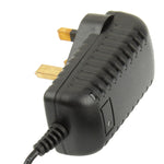 高品質英國插頭交流100-240V轉直流9V 2A電源適配器，接頭：5.5 x 2.1毫米，線長：1米，英國插頭直流9V 2A