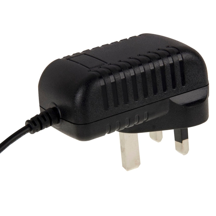 英國插頭 AC 100-240V 轉 DC 6V 2A 電源適配器，接頭：5.5 x 2.1mm，線長：約1.2米，英國插頭 DC 6V 2A