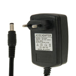 高品質歐規插頭 AC 100-240V 轉 DC 9V 2A 電源適配器，接頭：5.5 x 2.1mm，線長：1米，歐規插頭 DC 9V 2A