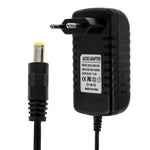 歐規插頭 AC 100-240V 轉 DC 12V 3A 電源適配器，接頭：5.5 x 2.1mm，線長：約1.2米，歐規插頭 DC 12V 3A