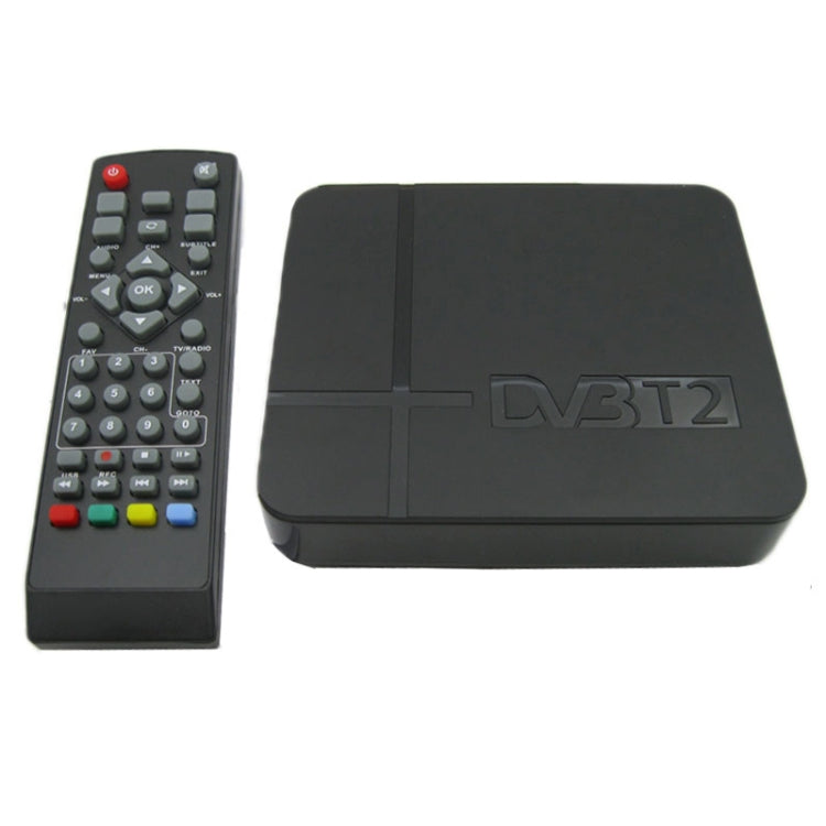 迷你地面接收器高清 DVB-T2 機上盒，支援 USB / HDMI / MPEG4 / H.264