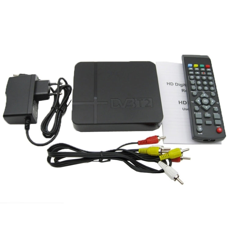 迷你地面接收器高清 DVB-T2 機上盒，支援 USB / HDMI / MPEG4 / H.264