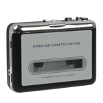 錄音帶轉電腦超級 USB 卡式帶轉 MP3 轉換器，錄音帶轉 MP3 黑色