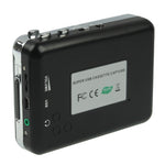 錄音帶轉電腦超級 USB 卡式帶轉 MP3 轉換器，錄音帶轉 MP3 黑色