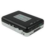 錄音帶轉電腦超級 USB 卡式帶轉 MP3 轉換器，錄音帶轉 MP3 黑色