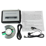 錄音帶轉電腦超級 USB 卡式帶轉 MP3 轉換器，錄音帶轉 MP3 黑色