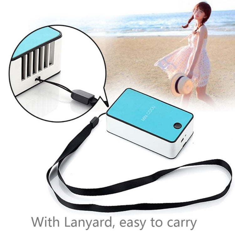 手持 USB 空調風扇，附支架