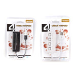 4埠USB 2.0集線器 帶4個開關，4埠帶4個開關（黑色），4埠帶4個開關（白色）