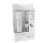 1埠USB網路含3埠USB集線器至母RJ45乙太網路轉接卡，USB 2.0
