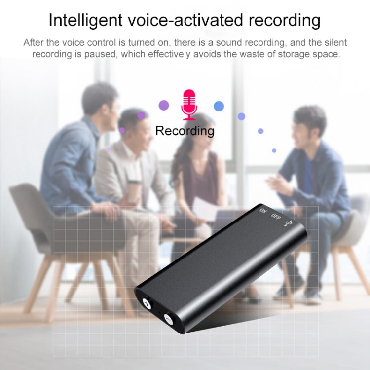 3合1迷你語音錄音筆 + 8GB隨身碟 + MP3播放器