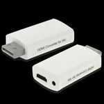 Wii 專用 1080P 全高清 HDMI 轉換器，尺寸：73 x 37 x 20mm
