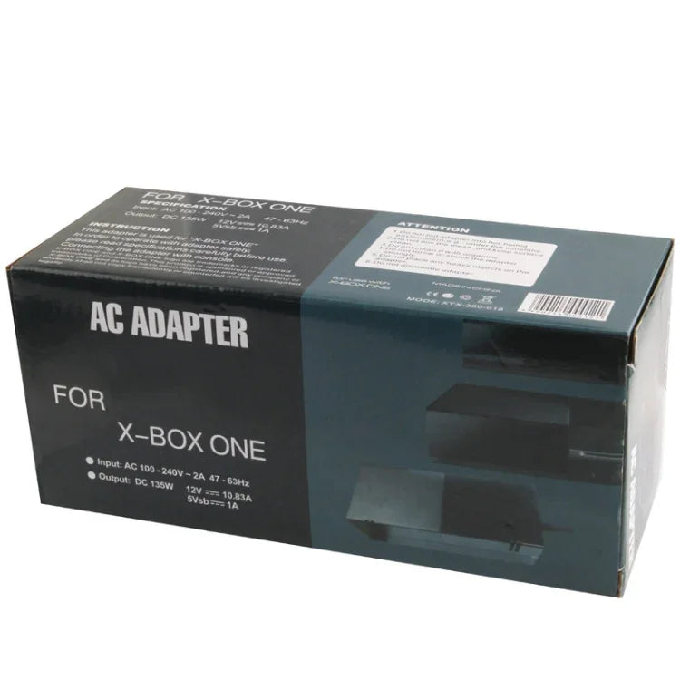 Xbox One 主機交流電源供應器 / 交流電源適配器，歐規插頭、美規插頭
