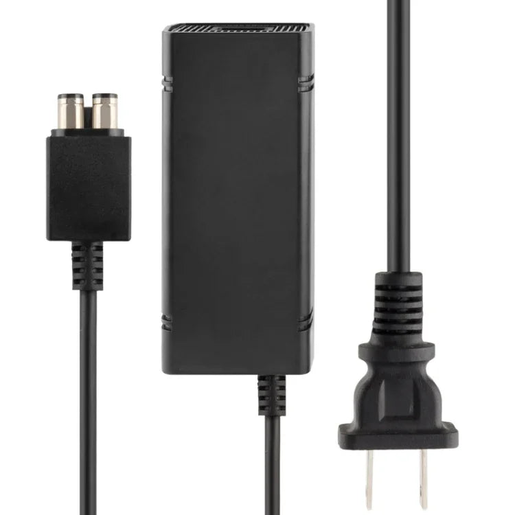 XBOX 360 Slim 主機交流電源供應器 / 交流電源適配器，歐規插頭、美規插頭