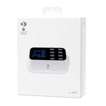YC-CDA19A 8 埠 USB 多功能 40W 智能數字顯示快速充電座，英國插頭，SAS1049A、SAS1049B、SAS1049C