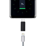 8 Pin 母頭轉 USB-C / Type-C 公頭金屬外殼轉接器