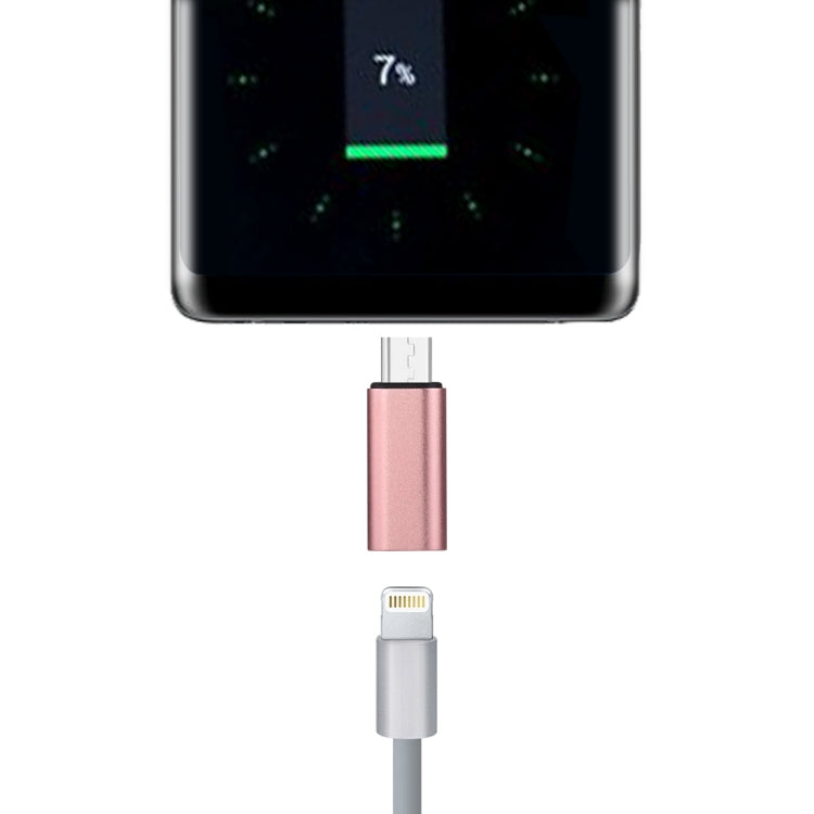 8 Pin 母頭轉 USB-C / Type-C 公頭金屬外殼轉接器