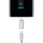 8 Pin 母頭轉 USB-C / Type-C 公頭金屬外殼轉接器
