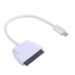 USB-C / Type-C轉22針SATA硬碟轉接線，總長約23cm