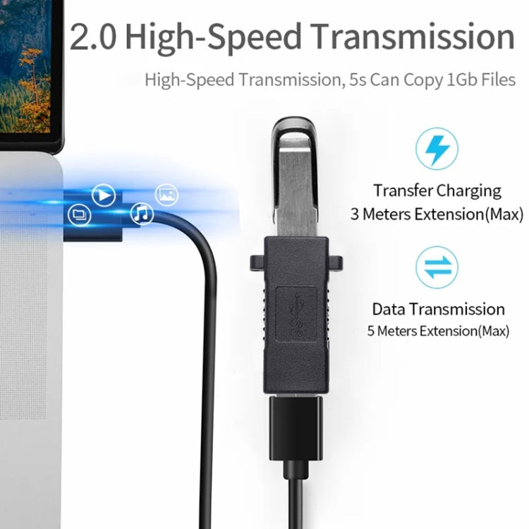 USB 2.0母頭轉USB 2.0母頭連接延長轉接器，USB 2.0