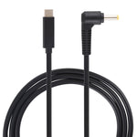USB-C / Type-C 轉 4.0 x 1.7mm 筆電電源充電線，線長約 1.5m，Type-C 轉 4.0 x 1.7mm