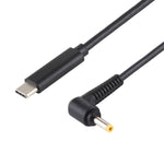 USB-C / Type-C 轉 4.0 x 1.7mm 筆電電源充電線，線長約 1.5m，Type-C 轉 4.0 x 1.7mm