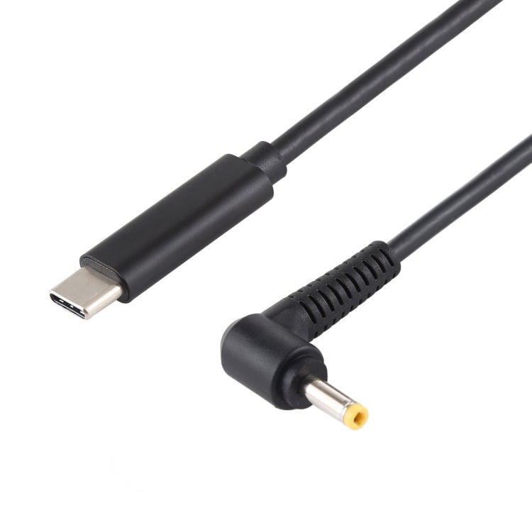 USB-C / Type-C 轉 4.0 x 1.7mm 筆電電源充電線，線長約 1.5m，Type-C 轉 4.0 x 1.7mm