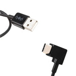 30公分 USB 轉 USB-C / Type-C 直角數據連接線，適用 DJI SPARK / MAVIC PRO / Phantom 3 & 4 / Inspire 1 & 2，USB 轉 USB-C / Type-C