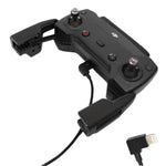30cm Micro USB轉8針轉換數據線連接器，適用DJI MAVIC PRO & SPARK & Mavic 2 Pro & Mavic 2 Zoom遙控器、iPhone、iPad，Micro USB轉8針