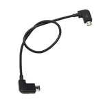 30公分 Micro USB 轉 Micro USB 數據線連接器，適用 DJI MAVIC PRO & SPARK 遙控器、智慧型手機、平板，Micro USB 轉 Micro USB