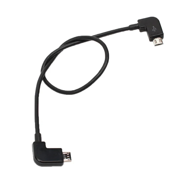 30公分 Micro USB 轉 Micro USB 數據線連接器，適用 DJI MAVIC PRO & SPARK 遙控器、智慧型手機、平板，Micro USB 轉 Micro USB