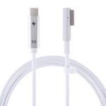 85W 5 針 MagSafe 1（L 形）轉 USB-C / Type-C PD 充電線，85W MagSafe 1