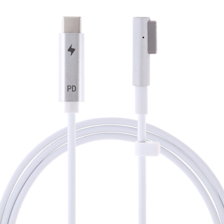 85W 5 針 MagSafe 1（L 形）轉 USB-C / Type-C PD 充電線，85W MagSafe 1