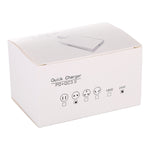 24W PD + QC3.0 快充電源轉接插頭 EU 插頭，24W EU 插頭