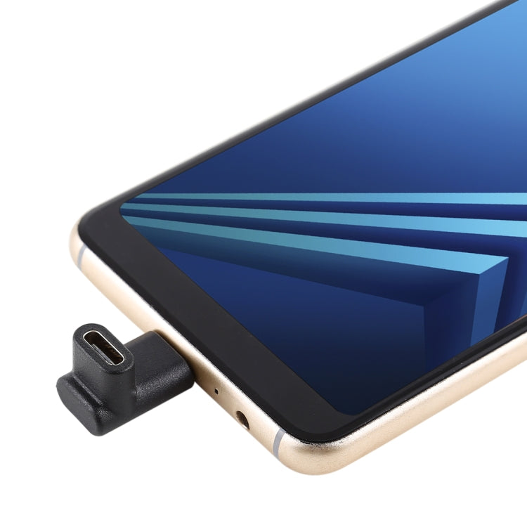 USB-C / Type-C母頭轉公頭延長彎頭設計轉接器