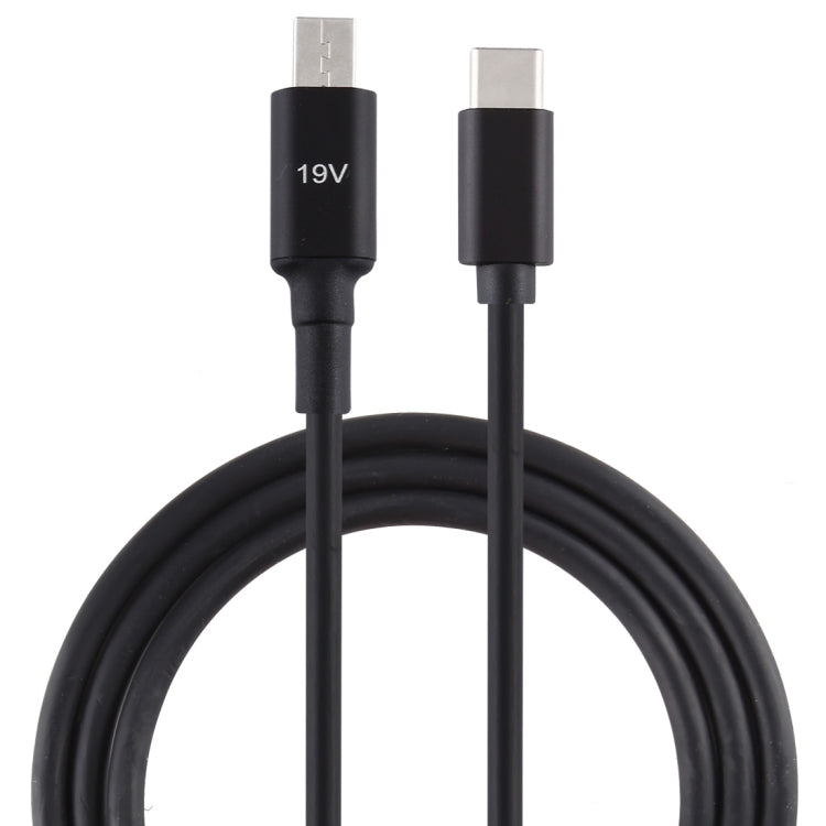適用ASUS X205T 19V電源接口轉USB-C / Type-C公頭筆電充電線，線長1.5米，適用ASUS X205T電源接口轉USB-C / Type-C公頭