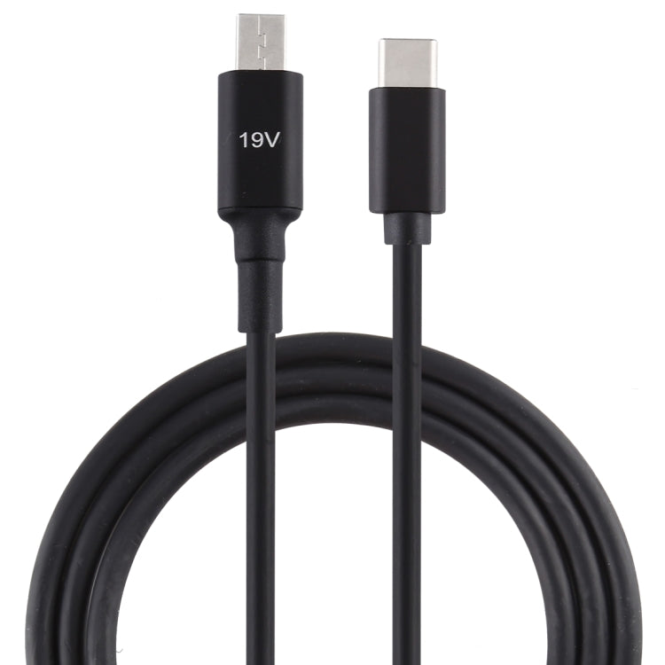 適用ASUS X205T 19V電源接口轉USB-C / Type-C公頭筆電充電線，線長1.5米，適用ASUS X205T電源接口轉USB-C / Type-C公頭