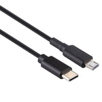 適用ASUS X205T 19V電源接口轉USB-C / Type-C公頭筆電充電線，線長1.5米，適用ASUS X205T電源接口轉USB-C / Type-C公頭