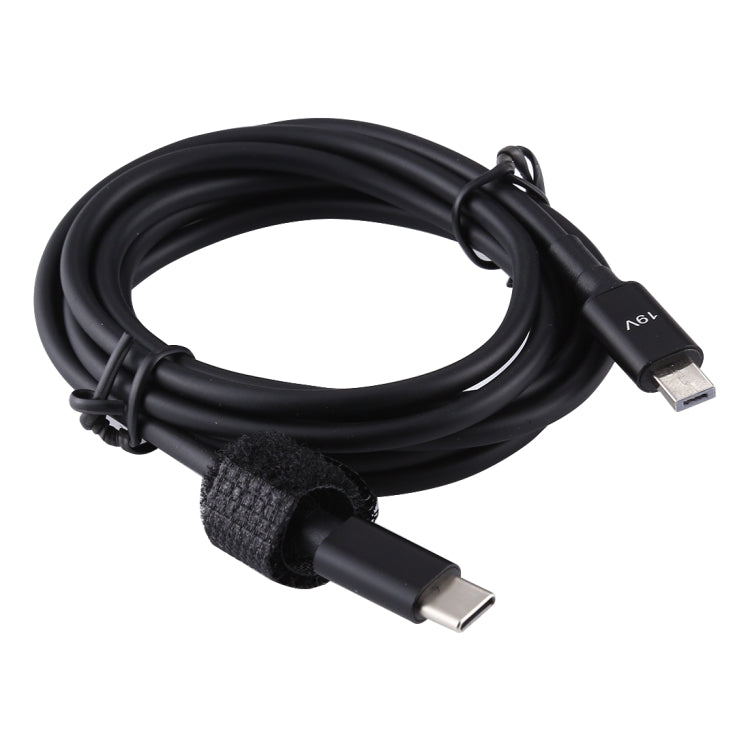 適用ASUS X205T 19V電源接口轉USB-C / Type-C公頭筆電充電線，線長1.5米，適用ASUS X205T電源接口轉USB-C / Type-C公頭