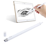 長款通用可充電電容式觸控筆，配備 2.3mm 超細金屬筆尖，適用於 iPhone、iPad、Samsung 及其他電容式觸控螢幕智慧型手機或平板電腦